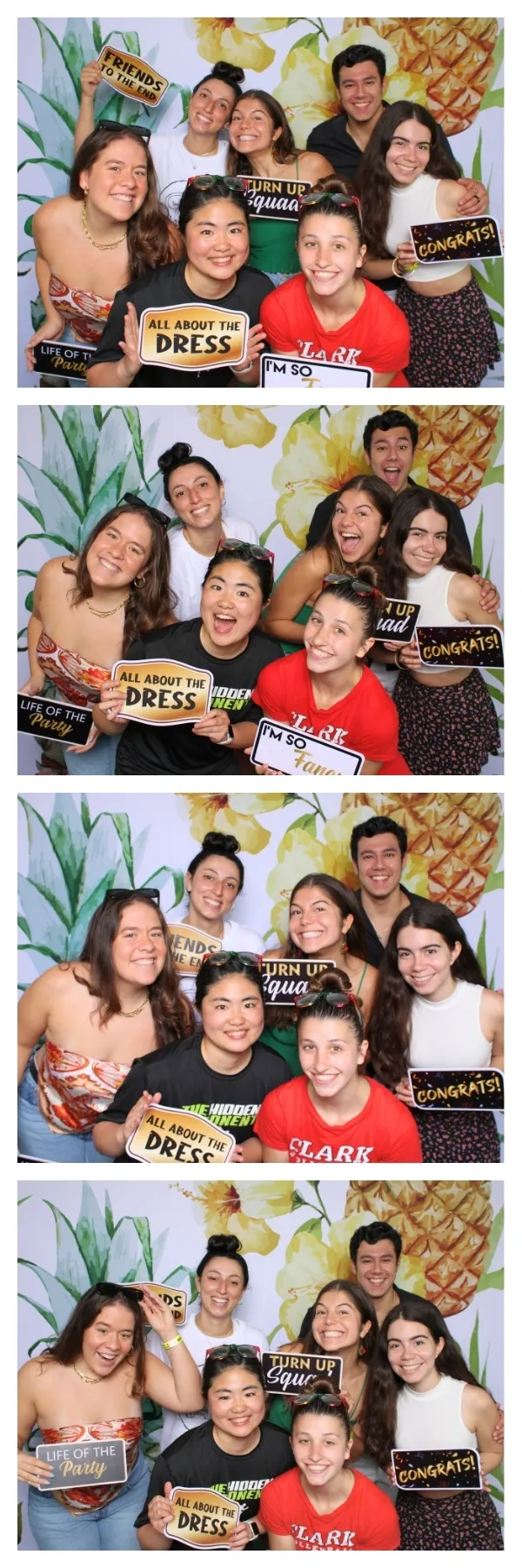 Studio 4 photo booth print layout sample