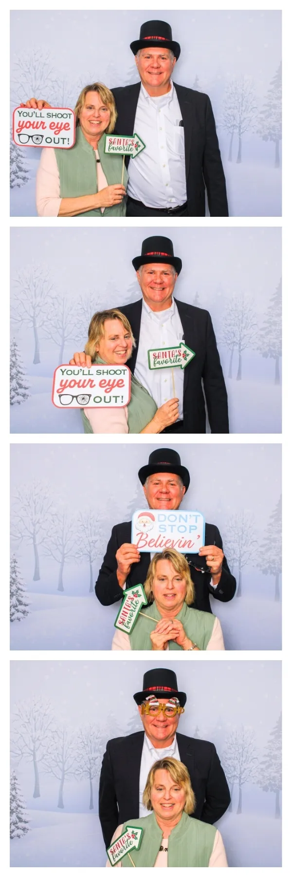 Studio 4 photo booth print layout sample