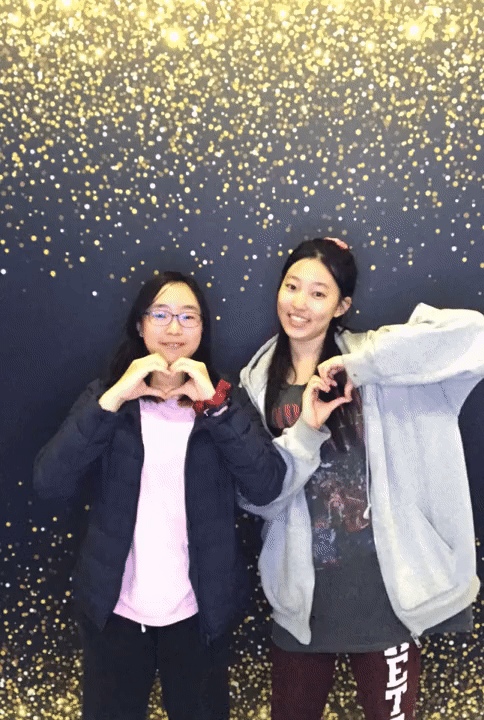 Burst photo booth video sample
