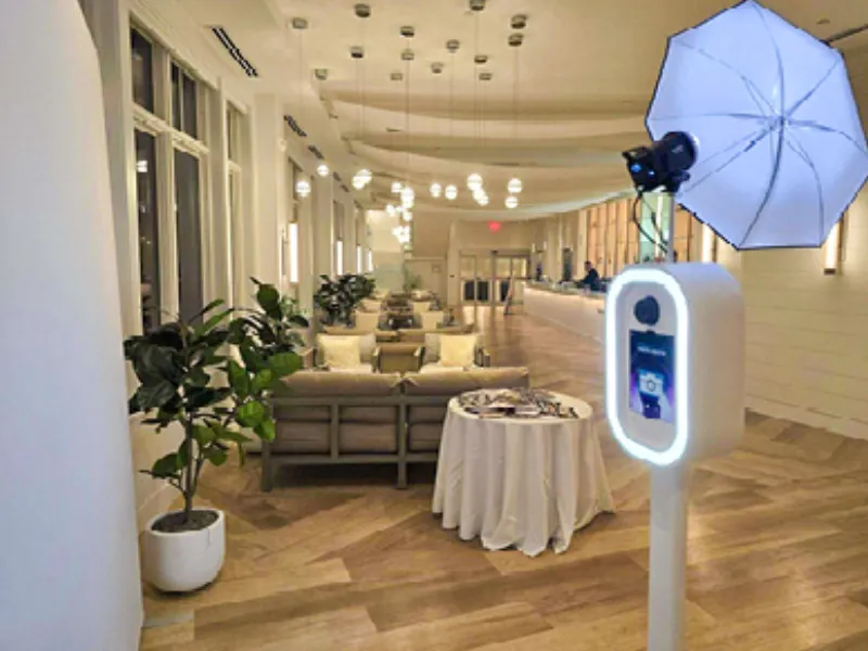 Group photo taken with LuxPod DSLR camera