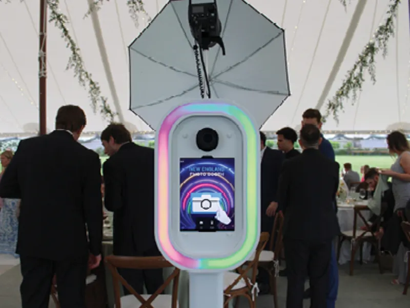 Printed photo strip from LuxPod booth